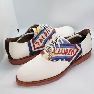 NEW Polo Ralph Lauren Rhett Saddle Shoe SZ 13